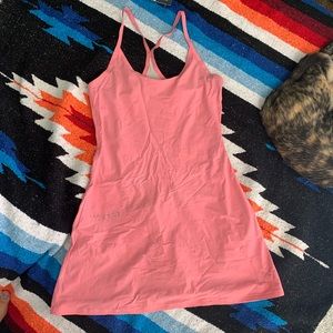 Outdoor voices pink “Blossom” exercise dress